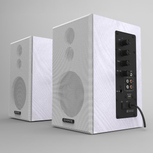 Coppia di Casse Preamplificate da 120W - Edu-120MIC...