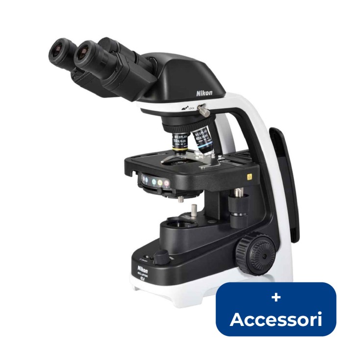 MICROSCOPIO NIKON ECLIPSE Ei R BINOCULAR SET +...