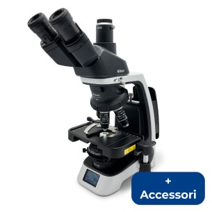 MICROSCOPIO NIKON ECLIPSE Si CON TUBO TRINOCULARE +...