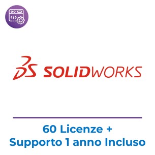 SOLIDWORKS EDU Edition - Licenza Perpetua Network per 60...