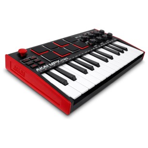 Tastiera MIDI Compatta con Pad Controller - Akai MPK mini...