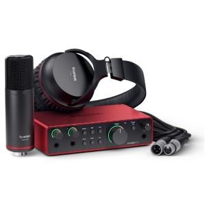 Bundle Focusrite Scarlett 2i2 Studio 4th Gen - con Scheda...