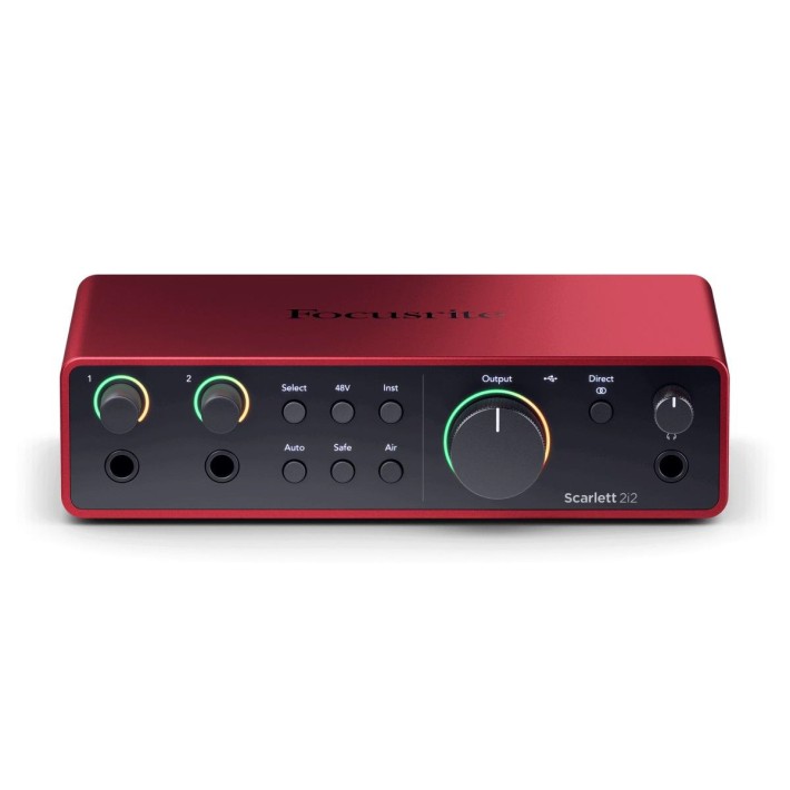 Scheda Audio - Focusrite Scarlett 2i2 4th Gen -...