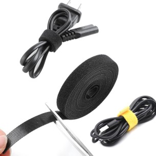 Matassa per Cavi - Nastro Velcro - Larghezza 16 mm -... 2