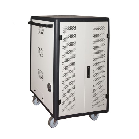 Armadio di Ricarica e Alloggiamento fino a 16" - 45 Posti - con Ruote e Multiprese - Incluse...