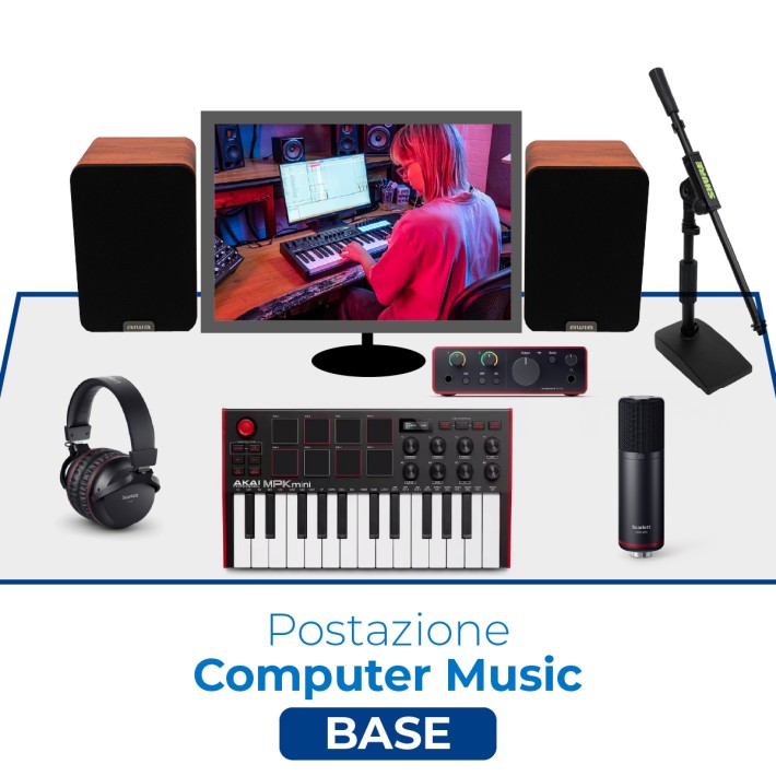 Postazione Computer Music Basic - con Bundle,...