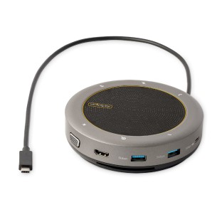 Docking Station USB-C - da USB-C a VGA/4K HDMI - 2x Hub... 2