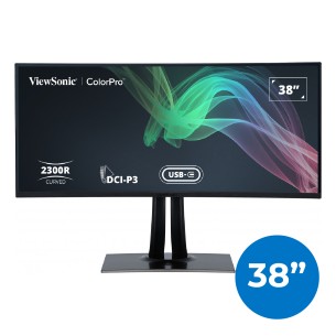 Monitor 38" 21:9 4K WQHD+ Curvo Multimediale - VP3881a...