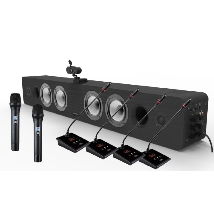 Soundbar Conference 6 - con Webcam 4k e 6...
