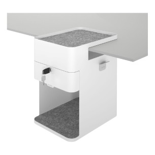 Cassetto BentoBox Desktop Locker Modello 500 – Colore Bianco