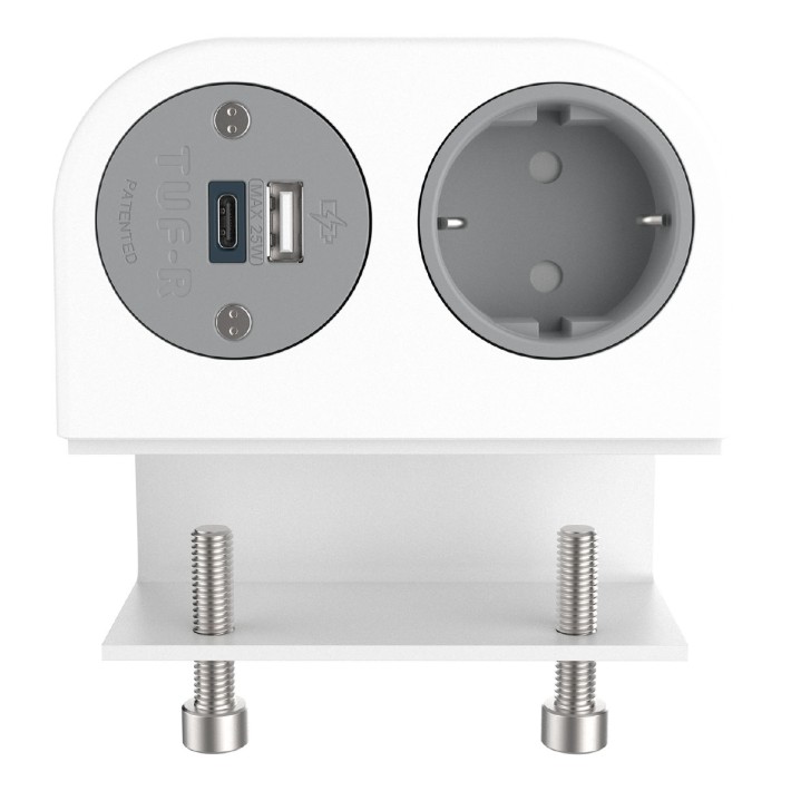 Multipresa Phase 1x Schuko con USB AC 25W –...