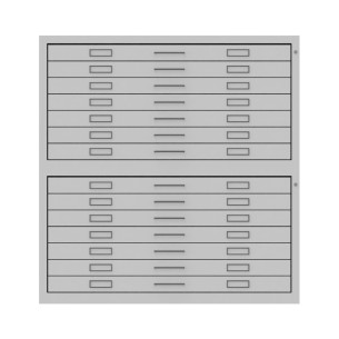 Cassettiera Portadisegni Formato A2 con Zoccolo e... 2
