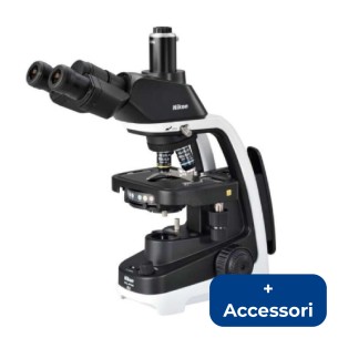 MICROSCOPIO NIKON ECLIPSE Ei R TRINOCULARE SET + CAMERA +...