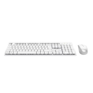 Kit Tastiera IT e Mouse - Trust Ody II - Silent Wireless - Bianco 2