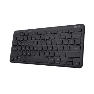 Tastiera IT - Trust Lyra - Compatta Multi-device Wireless - Nero