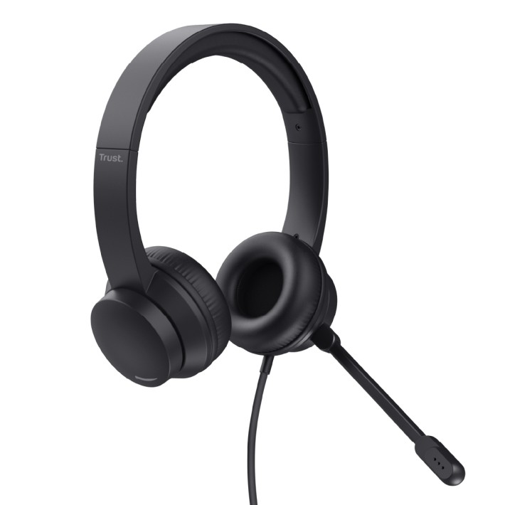 Cuffie On-Ear - Trust Ayda - ENC Wired - con Microfono