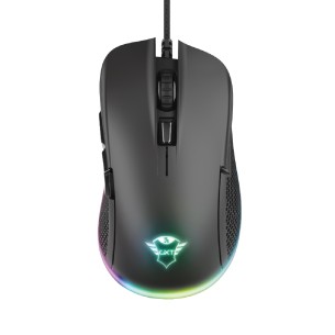 Mouse Wired Gaming Eco - Trust GXT 922 Ybar - con Illuminazione LED RGB Integrale - Nero 2
