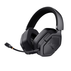Cuffie Over-Ear Gaming - Trust GXT 493 Carus - Wireless Bluetooth Multipiattaforma - con Microfono - Nero