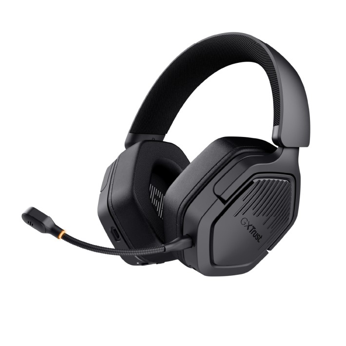 Cuffie Over-Ear Gaming - Trust GXT 493 Carus - Wireless Bluetooth Multipiattaforma - con Microfono - Nero