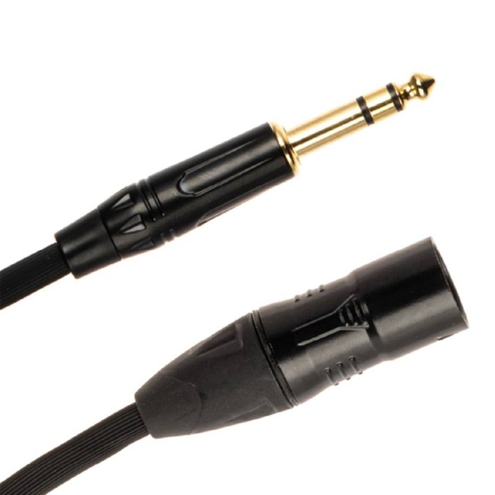 Cavo Microfonico - Quik Lok Just MJS 2 - XLR Maschio/ Jack Stereo - 2 m - Nero