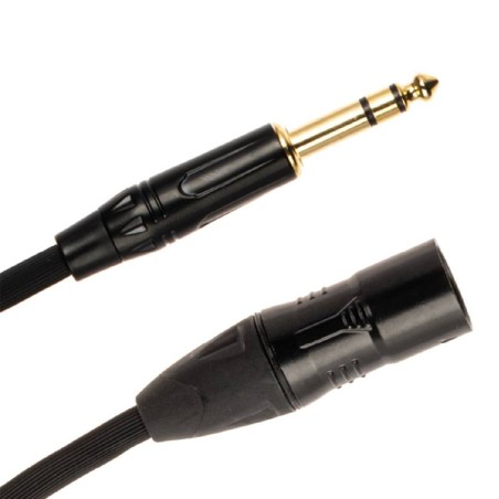 Cavo Microfonico - Quik Lok Just MJS 2 - XLR Maschio/ Jack Stereo - 2 m - Nero