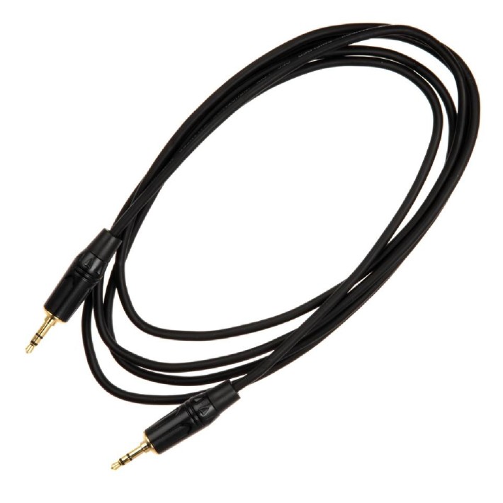 Cavo Adattatore Audio - Quik Lok Just J35J35 1 - Mini Jack Stereo/ Mini Jack Stereo - 1 m - Nero