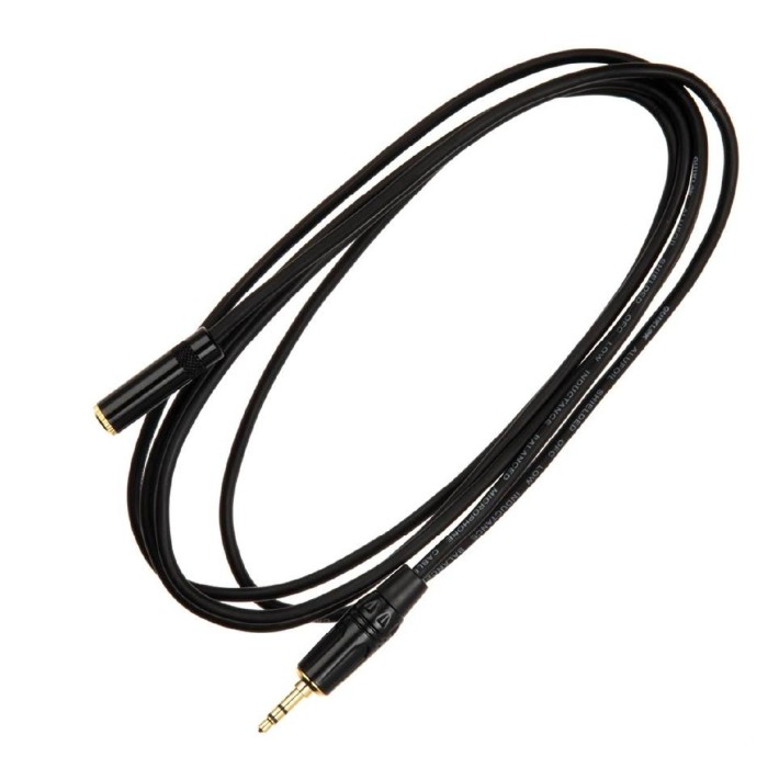 Cavo Adattatore Audio - Quik Lok Just J35J35F 3 - Mini Jack Stereo / Presa Mini Jack Stereo - 3 m - Nero