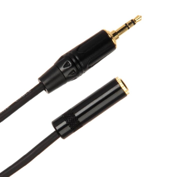 Cavo Adattatore Audio - Quik Lok Just J35J35F 5 - Mini Jack Stereo / Presa Mini Jack Stereo - 5 m - Nero