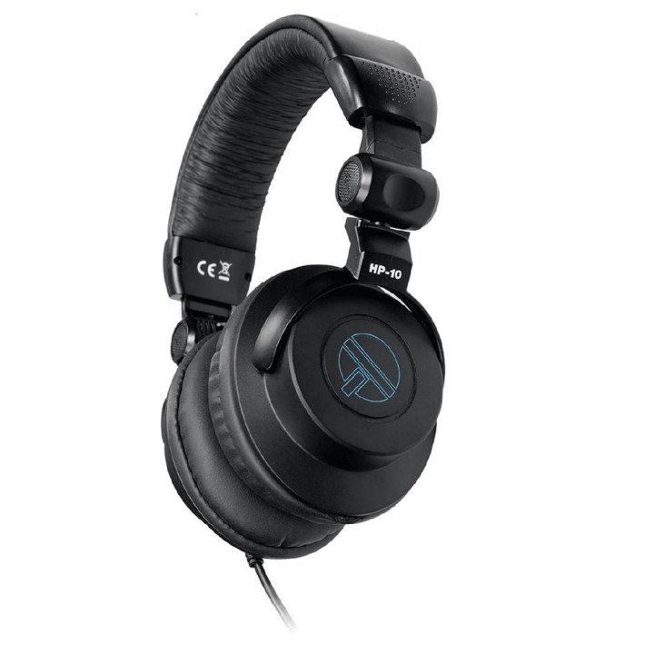 Cuffia Chiusa Circumaurale con Filo - Quik Lok HP-10 - 32 Ohm - 20 Hz/20 kHz - Nero