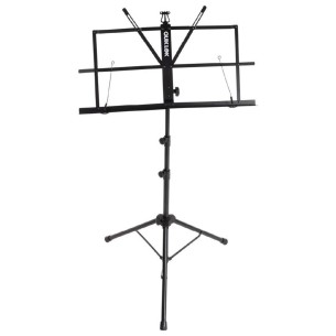 Leggio per Spartiti - Quik Lok MS/335 W/Bag - Richiudibile e Portatile - con Borsa - Nero