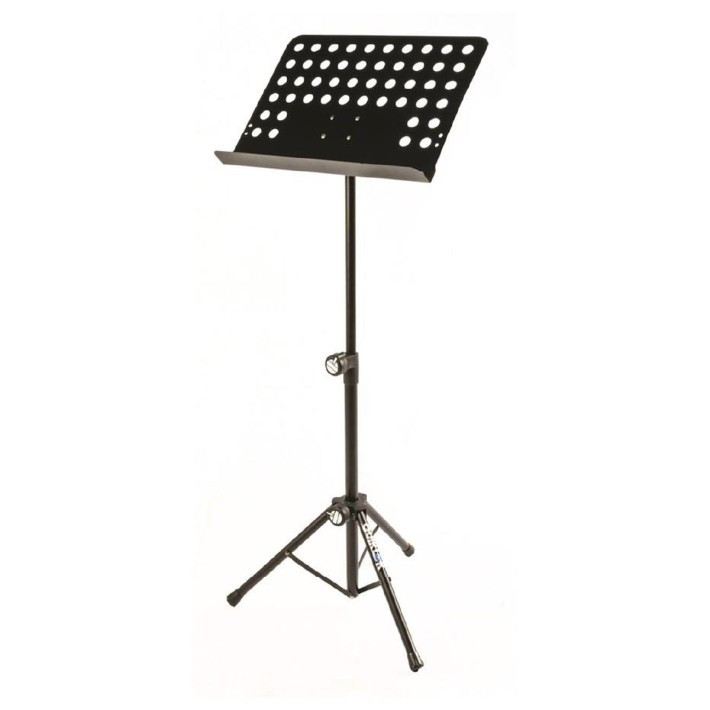 Leggio da Orchestra Traforato - Quik Lok MS/330 W/Bag - Richiudibile/Portatile - in Metallo - con Borsa