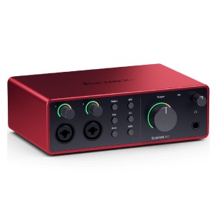 Scheda Audio - Focusrite Scarlett 4i4 4th Gen - 4 Ingressi - MIDI In/Out - USB-C - Streaming e Produzione 2