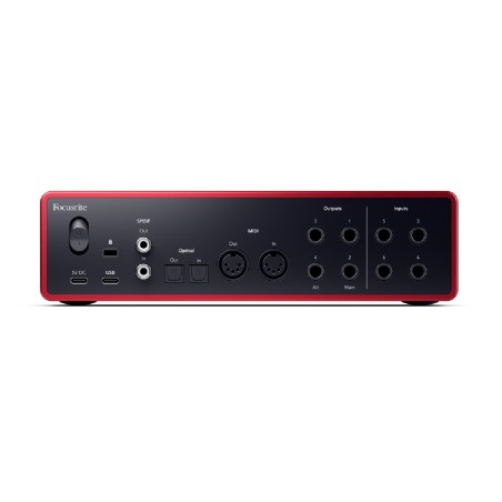 Scheda Audio - Focusrite Scarlett 16i16 4th Gen - 16 Ingressi/16 Uscite - ADAT - MIDI -...