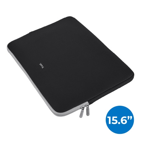 Custodia Morbida 15.6" - Trust Primo - per Laptop - Nero