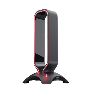 Supporto per Cuffie - Trust GXT 265 Cintar - Illuminato RGB - con 2 porte Usb