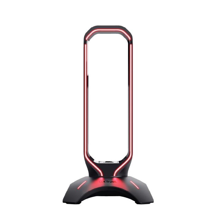 Supporto per Cuffie - Trust GXT 265 Cintar - Illuminato RGB - con 2 porte Usb