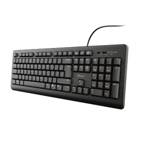 Tastiera IT - Trust Primo - Silent Wired - Black