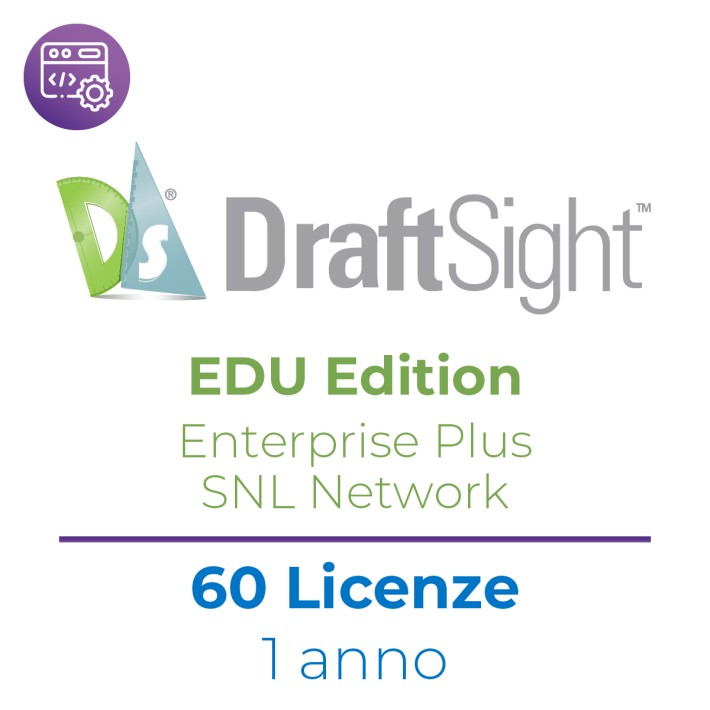 DraftSight EDU Ed Enterprise Plus SNL Network -...