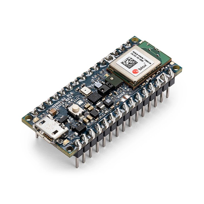 Arduino Nano 33 BLE Sense Rev2 con connettori