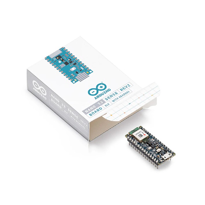 Arduino Nano 33 BLE Sense Rev2 con connettori