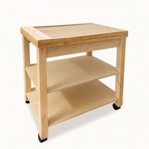 Carrello Disegno/ Pittura in Legno - Dimensioni 46 x 73 x...