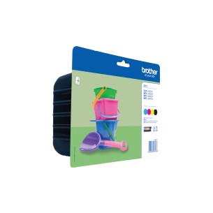 Brother LC-221 cartuccia d'inchiostro 4 pz Originale Resa...