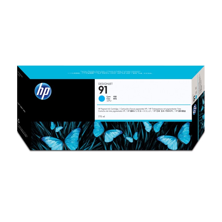 HP Cartuccia di inchiostro ciano pigmentato...