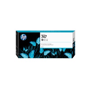 HP Cartuccia di inchiostro grigio 747 DesignJet da 300 ml