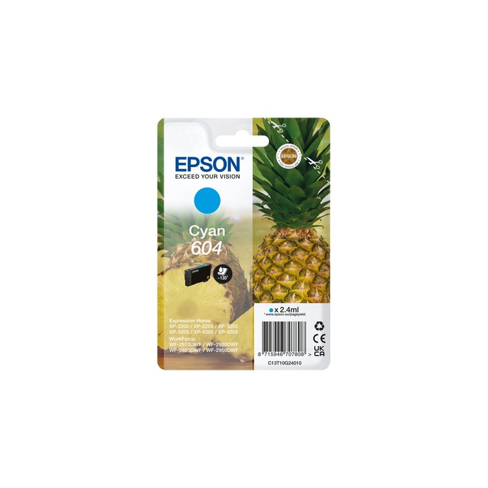Epson 604 cartuccia d'inchiostro 1 pz Originale...