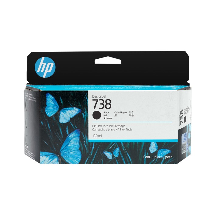 HP Cartuccia di inchiostro DesignJet 738 da 130...