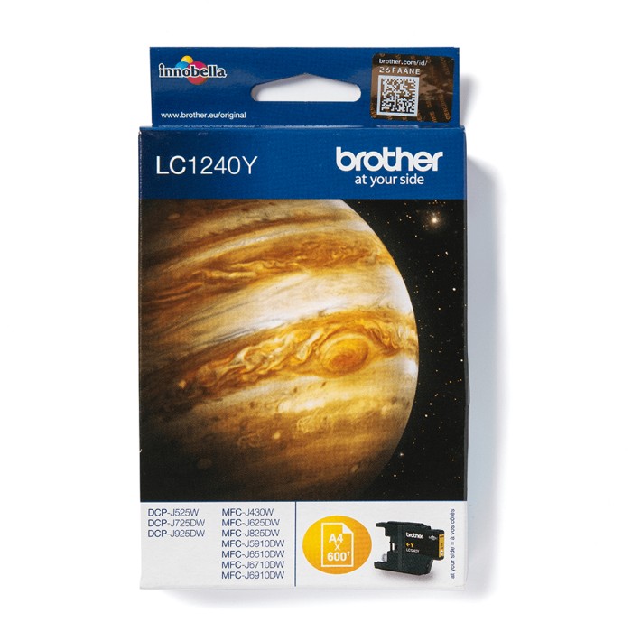 Brother LC-1240Y cartuccia d'inchiostro 1 pz...