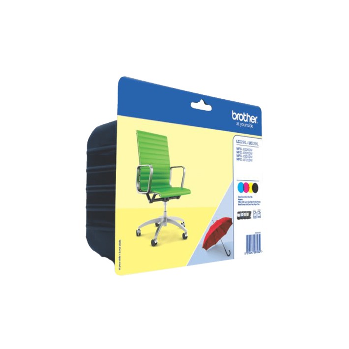 Brother LC-229XLVALBP cartuccia d'inchiostro 4...
