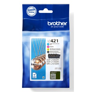 Brother LC-421VAL PagePack 4 pz Originale Resa standard...