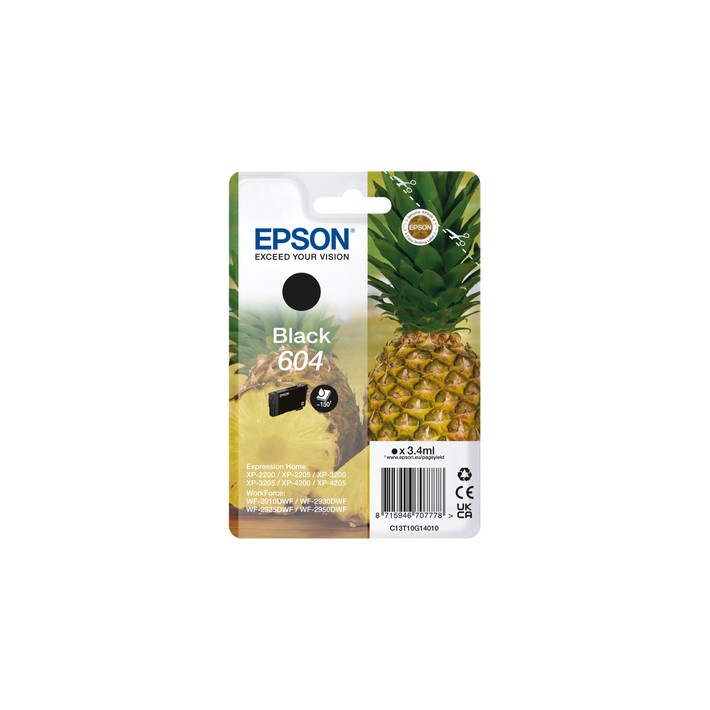 Epson 604 cartuccia d'inchiostro 1 pz Originale...